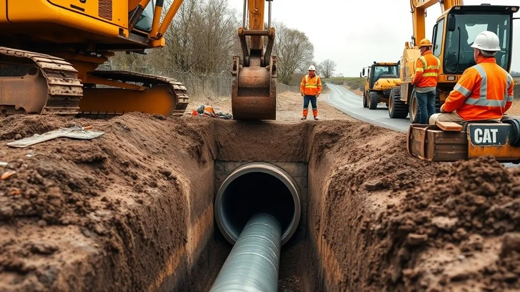 Pipe Ramming in Rochester | Driving Pipes Under Roads, Walls & Buildings